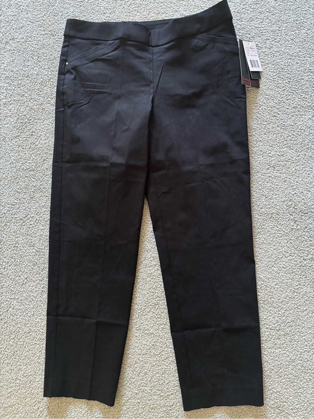 Briggs New York  Black Dress Trousers